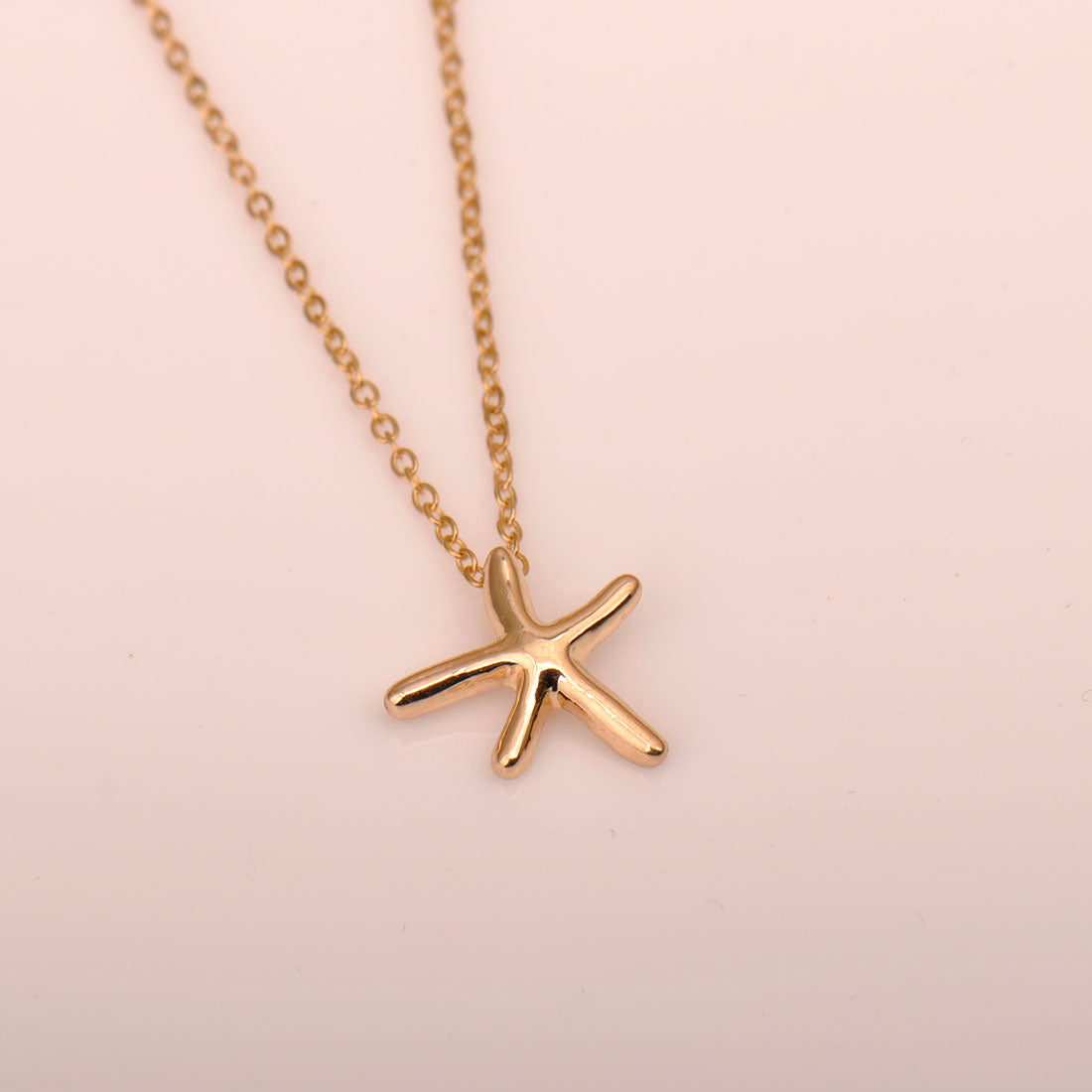 Chain Length Sea Star Necklace