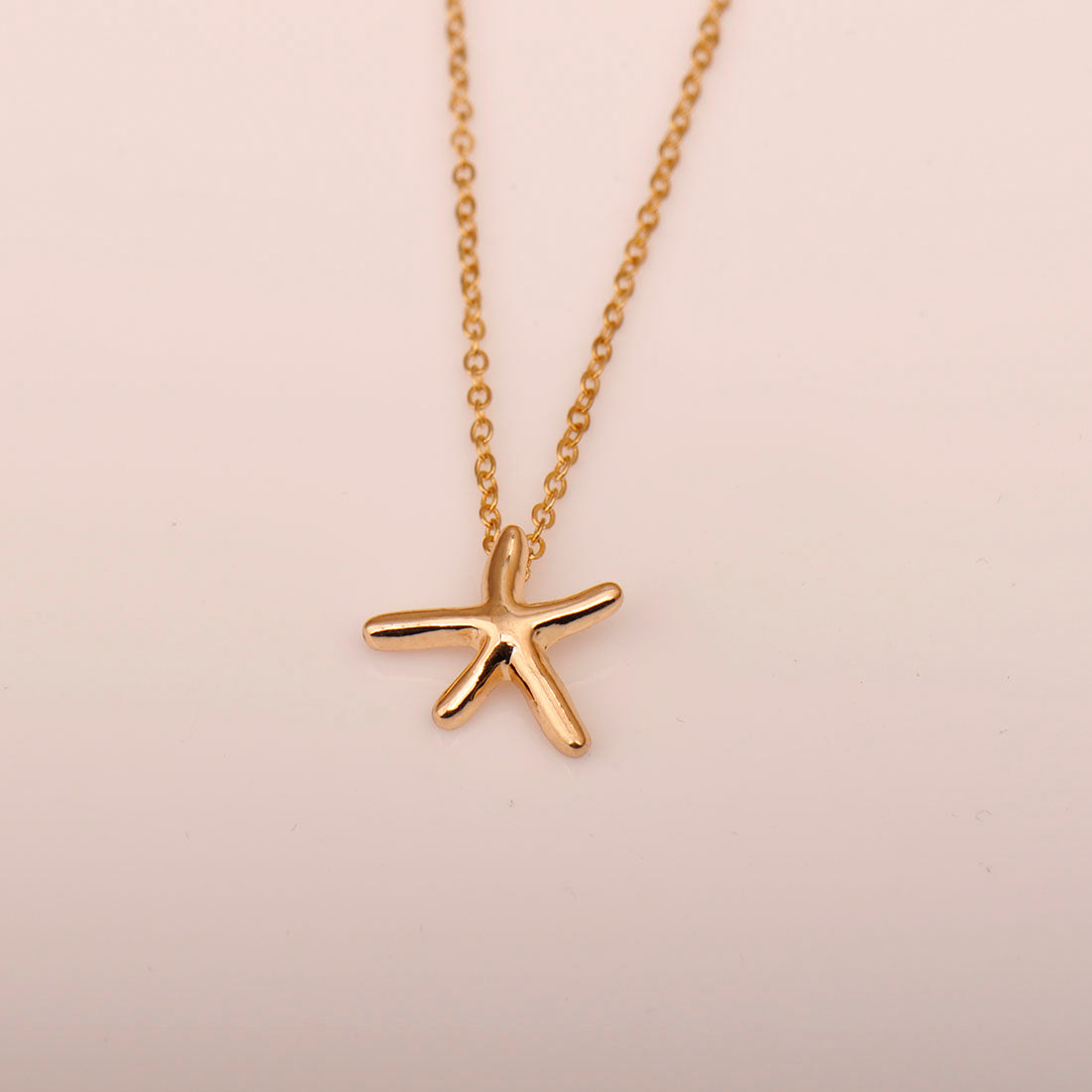 Chain Length Sea Star Necklace